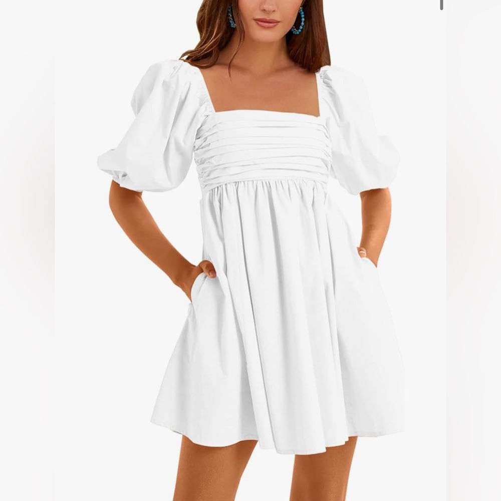 Amazon white dress